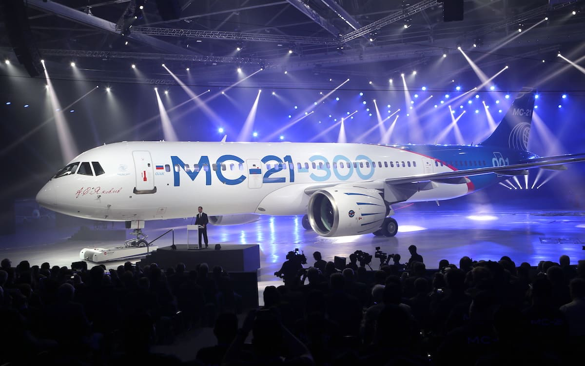 Санкции на пользу. Новый пассажирский самолет МС-21
